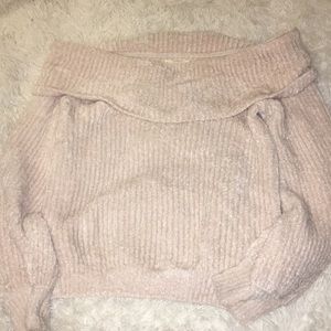 Pacsun off the shoulder sweater